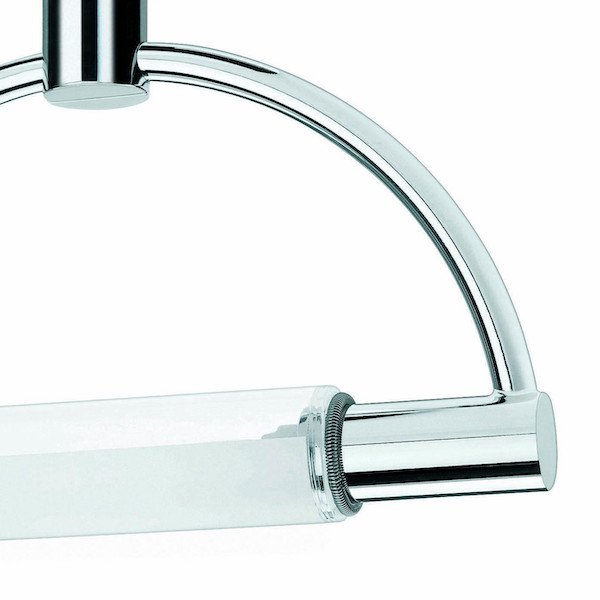 【Cini＆Nils】イタリア・インテリア照明「Gradisoffitto」シーリングライト クローム（W220×D170×H330mm）