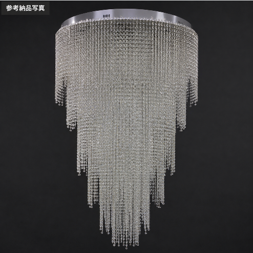 LA LUCE】デザイン照明 クリスタルシャンデリア Bタイプ（φ600／800