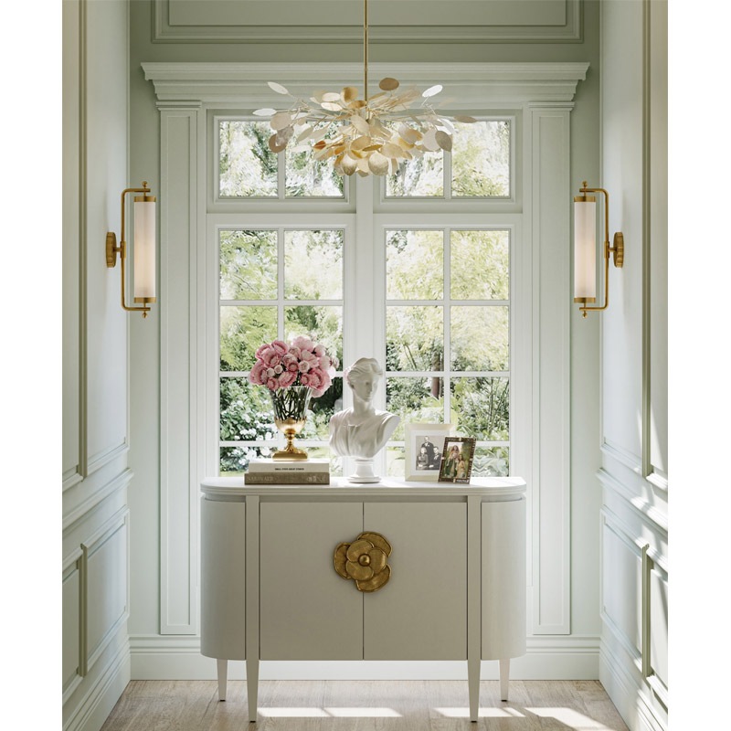 【CURREY】アメリカ・ウォールライト 1灯「Latimer」ゴールド（W120×D170×H500mm）