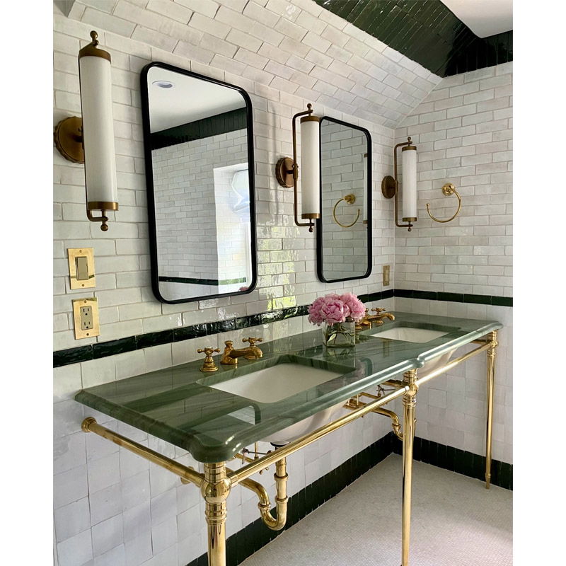 【CURREY】アメリカ・ウォールライト 1灯「Latimer」ゴールド（W120×D170×H500mm）