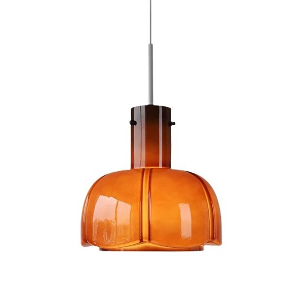 【法人様・店舗様限定】モダン照明 レトロ LEDペンダントライト 6色(φ260mm)