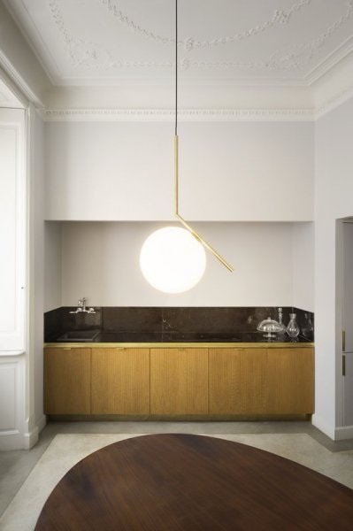 【Flos】「IC S1 pendant, brass」デザイン照明ペンダントライト ブラス(H470mm)
