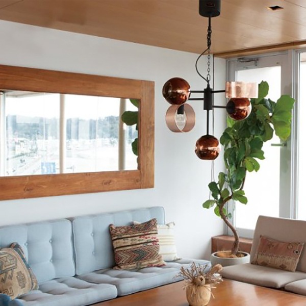 【HERMOSA】ブルゴーニュランプ ペンダントランプ「BOURGOGNE LAMP」（W600×H1120mm）