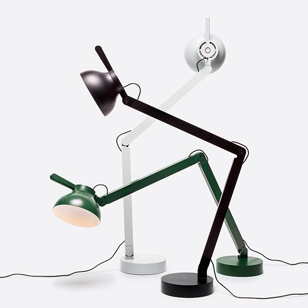 【HAY】「PC table lamp, black」テーブルランプ ブラック(W140×H420／550mm)