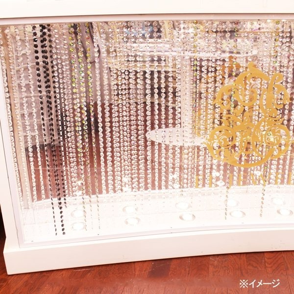 【即納可！】【PRECIOSA】最上級品 チェコ製クリスタル・ラインカーテン※お見積りします。