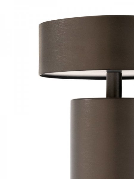 【Menu】「Column table lamp, bronze」テーブルランプ ブロンズ(Φ120×H175mm)