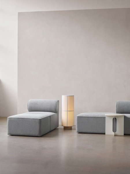 【AUDO】「Hashira floor lamp」フロアランプ　ホワイト（φ300×H830mm）