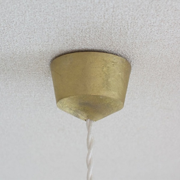 【FUTAGAMI】「ペンダントランプ 角灯ろう」1灯・鋳肌（W130×D130×H210mm）