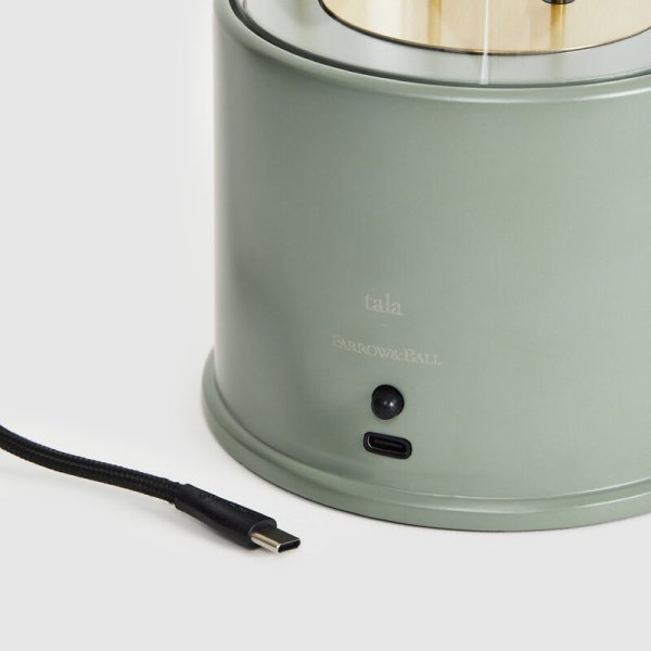 【Tala】北欧デザイン照明「The Muse portable lamp, Hackles Black」テーブルライト(Φ125×H338mm)