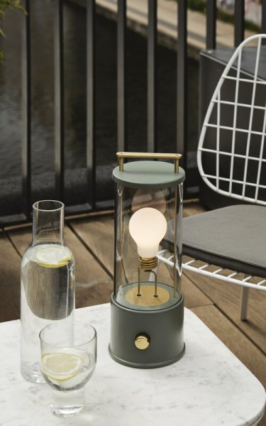 【Tala】北欧デザイン照明「The Muse portable lamp, Hackles Black」テーブルライト(Φ125×H338mm)