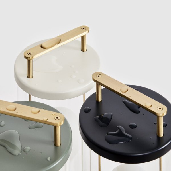 【Tala】北欧デザイン照明「The Muse portable lamp, Hackles Black」テーブルライト(Φ125×H338mm)