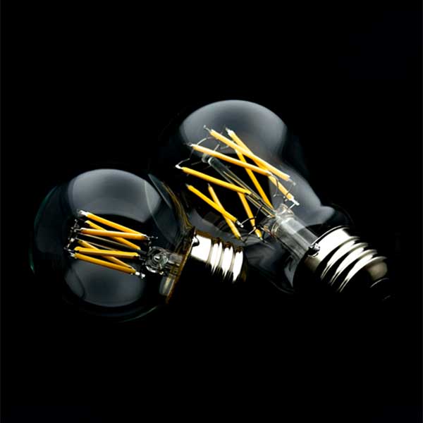 【国内メーカー】LEDフィラメント電球＜防水仕様／屋外使用可＞ G50ボール球タイプ／3.5W（口金：E17）※調光対応