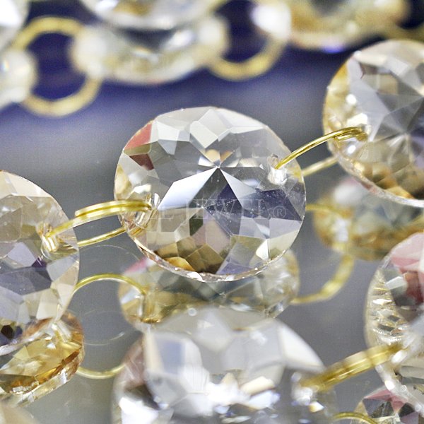 チャイニーズクリスタルラインパーツ (100cm/パーツ経20mm)