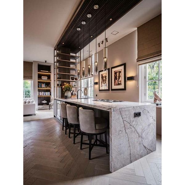 【MARETTI】オランダ・ペンダントライト「INFINITO」1灯 BRONZE(φ80×H507mm)