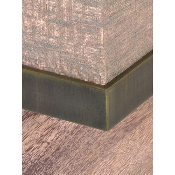 【MARETTI】オランダ・テーブルランプ「PIOTELLO」2灯  BRONZE（W500×D250×H485mm）
