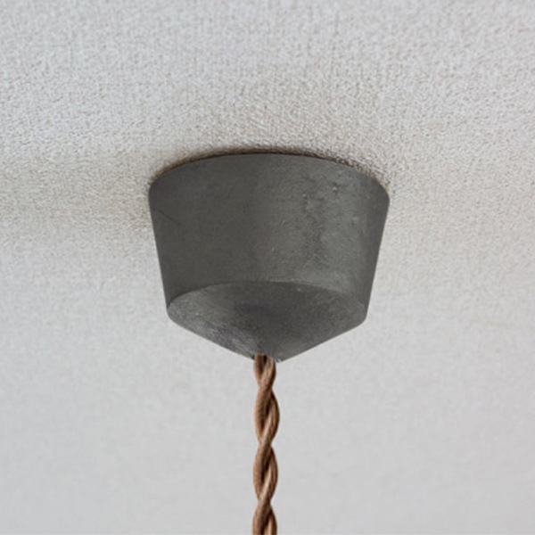 【FUTAGAMI】「ペンダントランプ 角灯ろう」1灯・黒ムラ（W130×D130×H210mm）