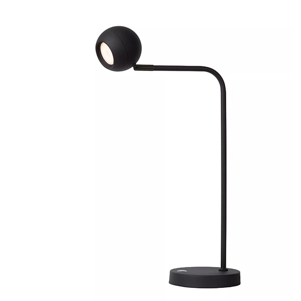 【LUCIDE】ベルギー デザイン照明 充電式テーブルライト「COMET」Black(W302×H496mm)