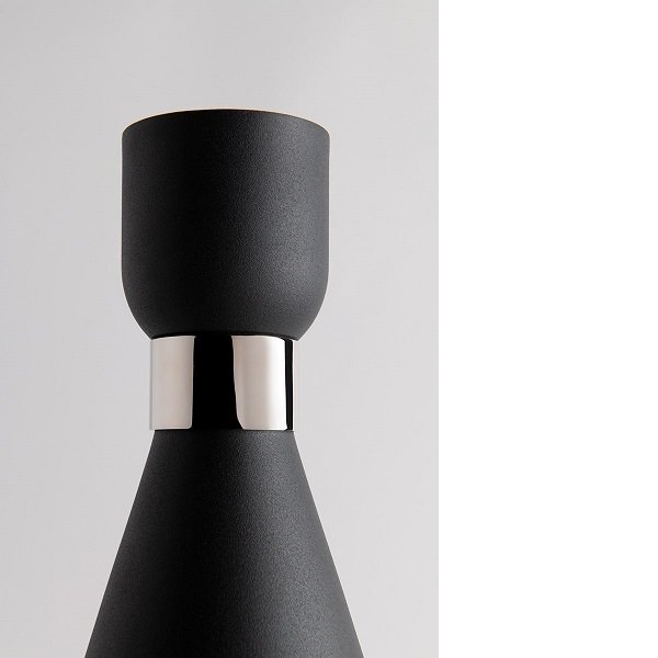 【MITZI】アメリカ・モダンフロアーライト「WILLA」1灯・クローム×ブラック（W685.8×H1841.5mm）