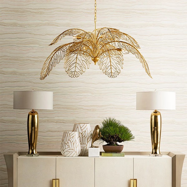 CURREY】アメリカ・デザイン照明 シャンデリア 8灯「Taormina