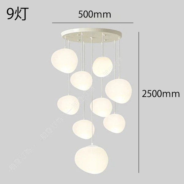 モダン照明 シーリングペンダントライト 3～25灯（W300～800mm×H1000
