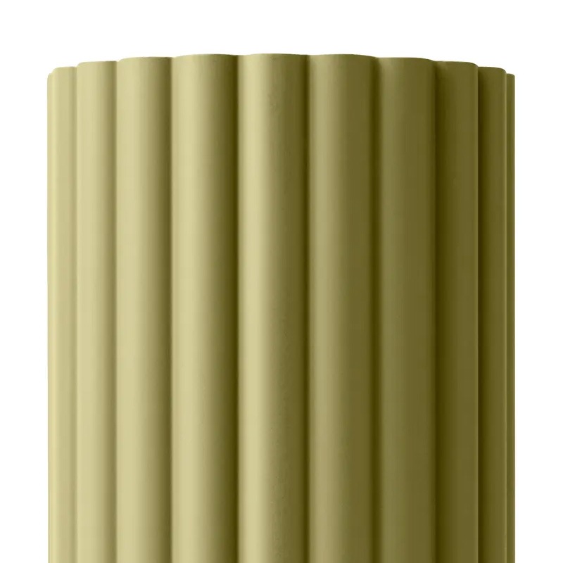 【Pholc】「Donna 15 wall lamp, Amber green」ウォールライト(W65×D76×H150mm)