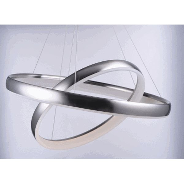 【ET2】アメリカ・フープ型ペンダントライト「INNERTUBE」2灯（W600×L600×H60-3180mm）