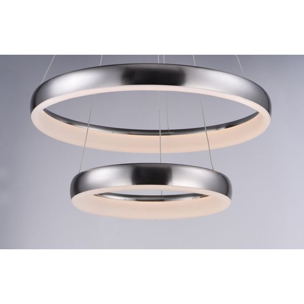 【ET2】アメリカ・フープ型ペンダントライト「INNERTUBE」2灯（W600×L600×H60-3180mm）