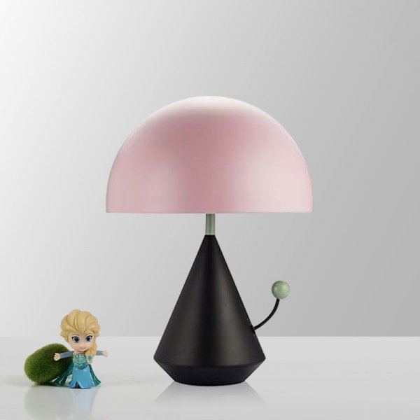 【リーズナブル】LEDテーブルライト ダークブルー/ピンク （D300mm×H430mm） 