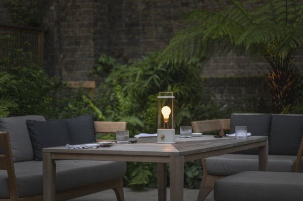 【Tala】北欧デザイン照明「The Muse portable lamp, Candlenut White」テーブルライト(Φ125×H338mm)