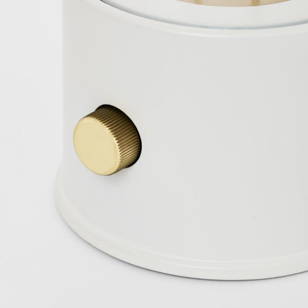 【Tala】北欧デザイン照明「The Muse portable lamp, Candlenut White」テーブルライト(Φ125×H338mm)