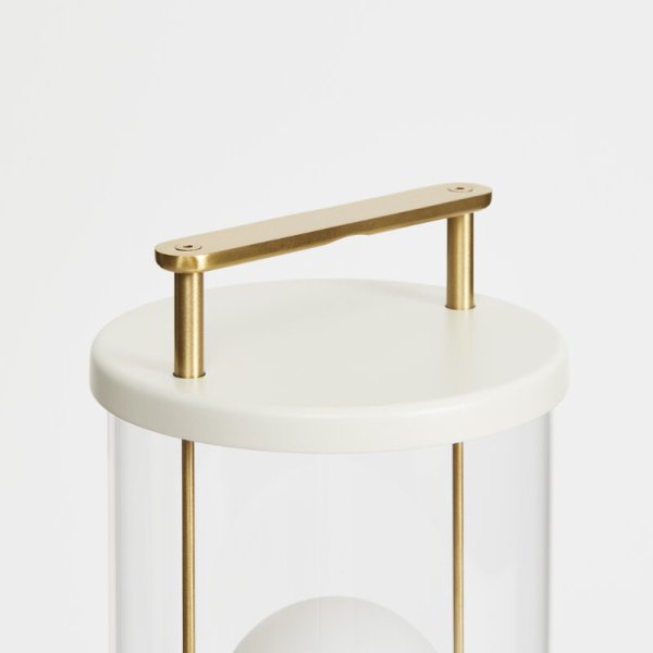 【Tala】北欧デザイン照明「The Muse portable lamp, Candlenut White」テーブルライト(Φ125×H338mm)