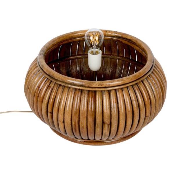 【GUBI】北欧デザイン照明「Bohemian 72 floor lamp, rattan」テーブルライト(Φ450×H450mm)