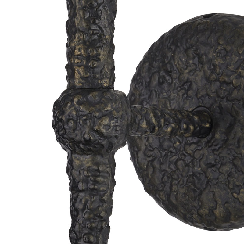 【CURREY】アメリカ・ウォールライト 1灯「Blackthorn」ブラック（W139×D158×H495mm）