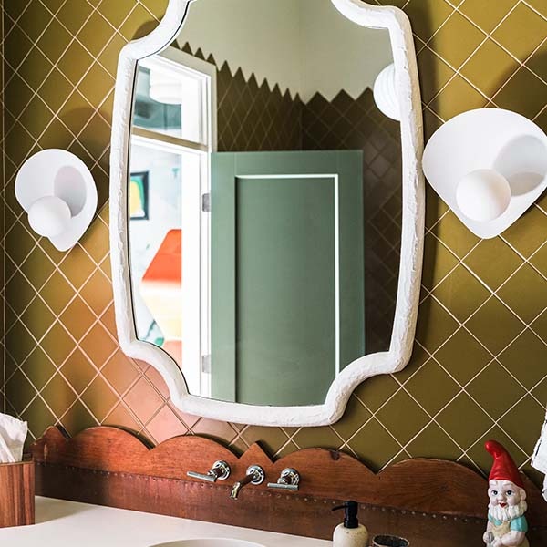 【MITZI】アメリカ・モダンウォールライト「Leni」1灯ホワイト（W305×D153×H305mm）