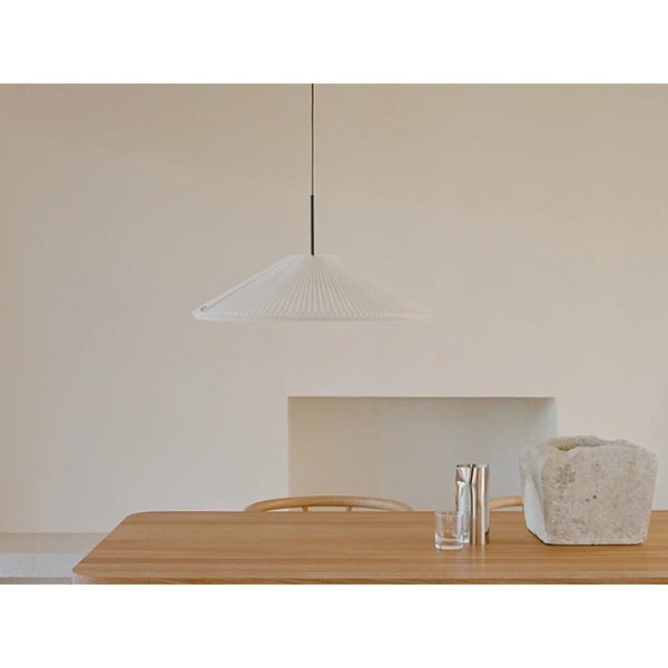 【New Works】「Nebra Suspension Lamp」ペンダントライト ホワイト small(φ400/750×H300mm)
