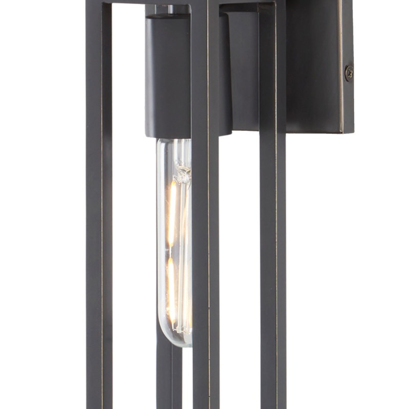 【CURREY】アメリカ・ウォールライト 2灯「Bergen」ブロンズ（W110×D90×H530mm）