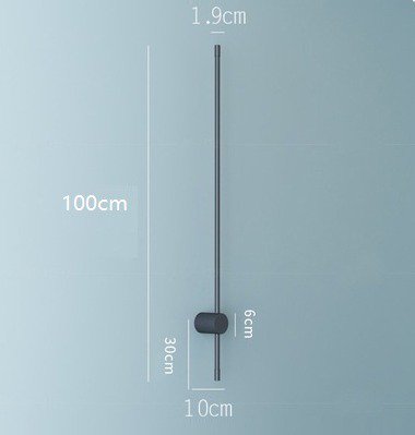 【1台在庫有！ブラックのみ】LEDデザインウォールライト（H1000mm）