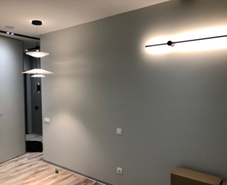 【1台在庫有！ブラックのみ】LEDデザインウォールライト（H1000mm）