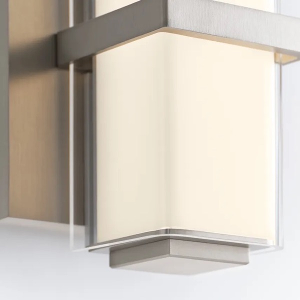 【TECH LIGHTING】アメリカ・ウォールライト「Milan 13 Bath」シルバー（W79×D110×H310mm）