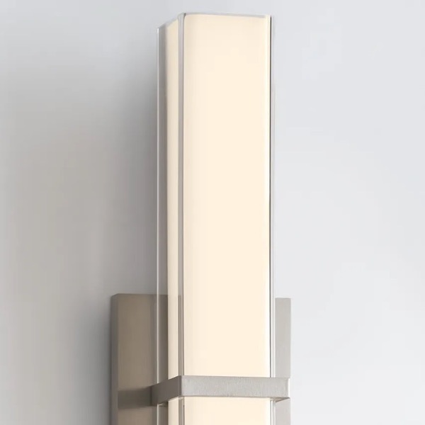 【TECH LIGHTING】アメリカ・ウォールライト「Milan 13 Bath」シルバー（W79×D110×H310mm）