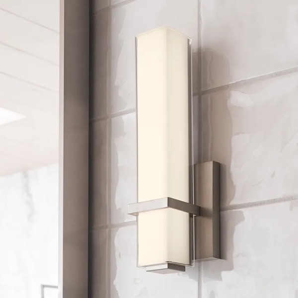 【TECH LIGHTING】アメリカ・ウォールライト「Milan 13 Bath」シルバー（W79×D110×H310mm）