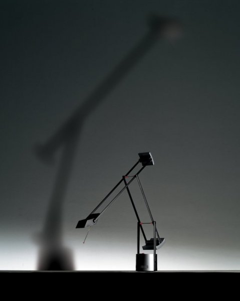 【Artemide】「Tizio Micro table lamp」デザイン照明テーブルランプ ブラック (W495-680×H230-760mm)