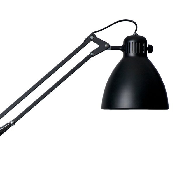 【Luxo】「L-1 desk lamp, black」テーブルランプ ブラック(Φ160×D1040mm)