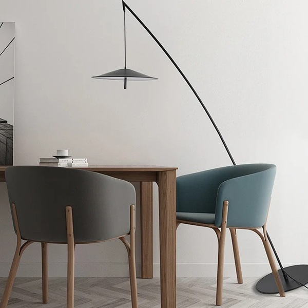 アンビエント カラーフル フロアランプ - 北欧風デザイン 北欧風デザイン アンビエント カラーフル フロアランプ 高さ調整可の木