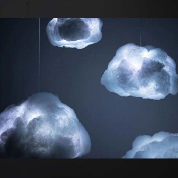 【WorkOf】アメリカ・デザイン照明 ペンダントライト「Interactive Cloud」(W432~762mm)
