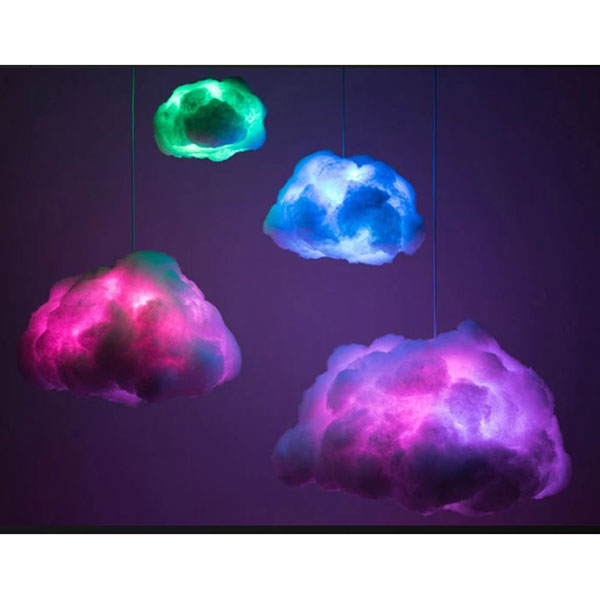 【WorkOf】アメリカ・デザイン照明 ペンダントライト「Interactive Cloud」(W432~762mm)