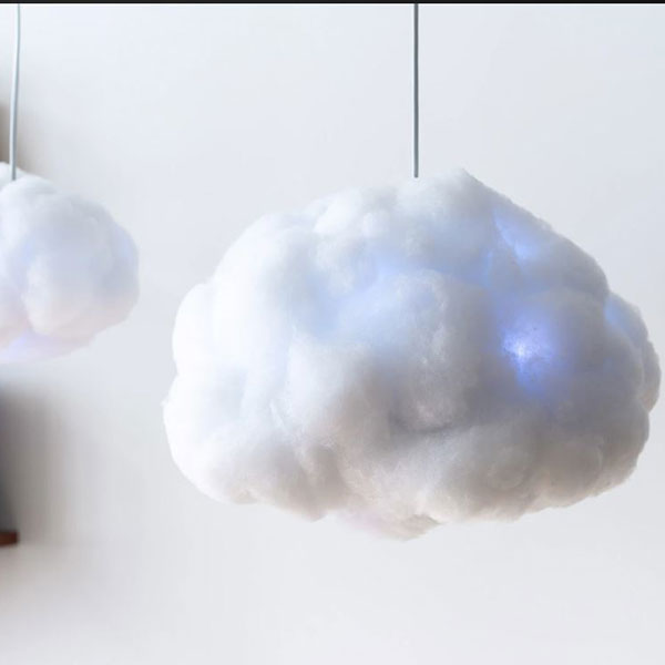 【WorkOf】アメリカ・デザイン照明 ペンダントライト「Interactive Cloud」(W432~762mm)