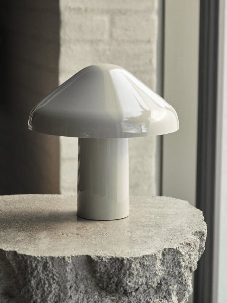 【HAY】北欧デザイン照明「Pao Portable table lamp, cool grey」テーブルライト(Φ230×D230mm)