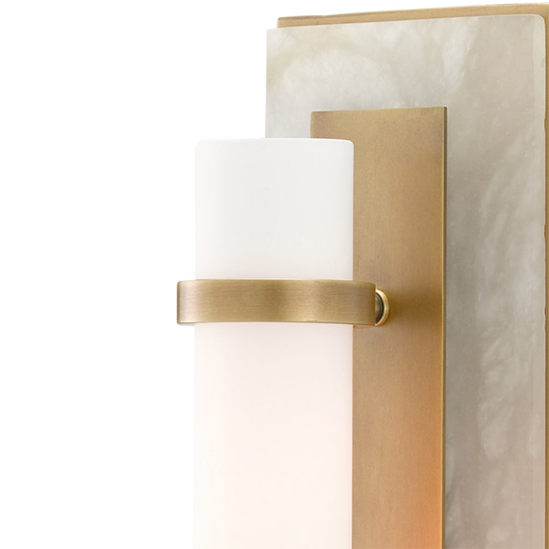 【CURREY】アメリカ・ウォールライト 1灯「Bruneau」ゴールド(W120×D110×H430mm)