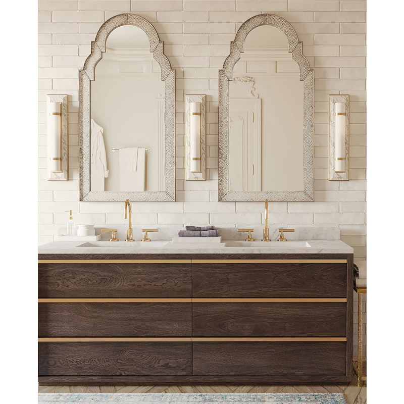 【CURREY】アメリカ・ウォールライト 1灯「Bruneau」ゴールド(W120×D110×H430mm)